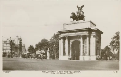 Arco de Wellington y Cuadriga, Hyde Park Corner