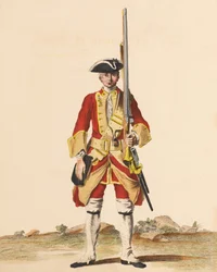 ¿27º Regimiento de Infantería?, c.1742