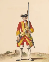 29º Regimiento de Infantería, circa 1742