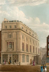96 Strand, Londres; Biblioteca Ackermann, Repositorio de Artes