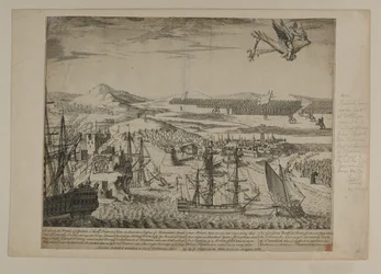 Una Caricatura de la Guerra de Sucesión Austriaca, publicada por G. Foster, Londres, 1743