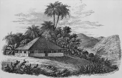 Casa de un plantador en Brasil