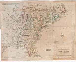 Un CONJUNTO de PLANOS y FORTALES EN AMÉRICA Reducidos de Levantamientos Reales. 1765