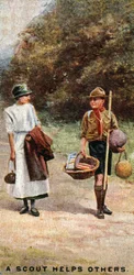 Un Scout Ayuda a los Demás, 1929
