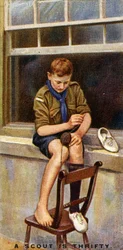 Un Scout es Ahorrativo, 1929