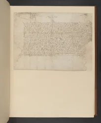Una carta escrita por Enrique VII al caballero Sir Gilbert Talbot, Add MS 46454, f.6r