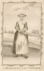Una Magdalena en su uniforme