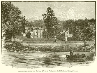 Abbotsford, desde el río