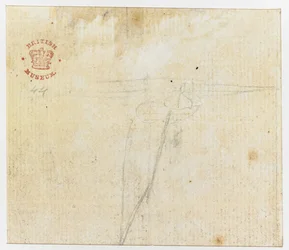 Agregar. 15508, f.44v, un boceto, de 