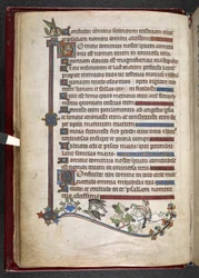 Añadir MS 24686, f.14v, Boy on pony con halcón cazando pato, c.1284-1316 (vitela)