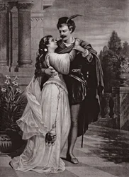 Anuncio para Romeo y Julieta, en la Casa de la Ópera