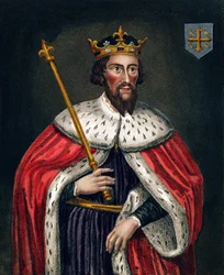 Alfredo el Grande, después de una pintura en la Galería Bodleian