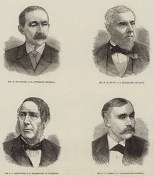 Políticos Americanos (grabado)