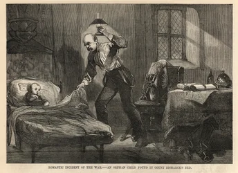 Un niño huérfano encontrado en la cama del Conde Bismarck