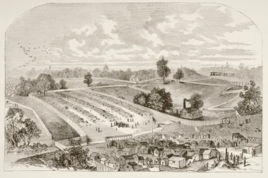 Prisión de Andersonville (litografía)