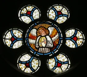 Ángel con platillos