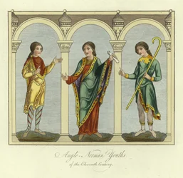 Jóvenes anglo-normandos del siglo XI
