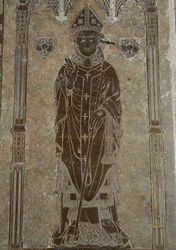 Arzobispo Thomas Cranley, 1417 (latón)
