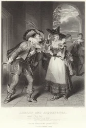 Armado y Jaquenetta, Trabajos de amor perdidos, Acto I, Escena II