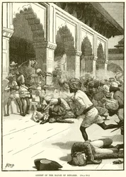 Arresto del Rajá de Benarés