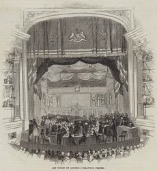 Unión de Arte de Londres, Sorteo de Premios (grabado)