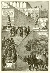 Palacio asirio restaurado: Kovunjik