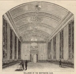 Salón de baile del Club Whittington, Londres