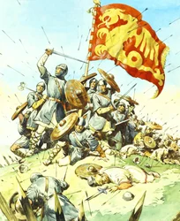 Escena de batalla