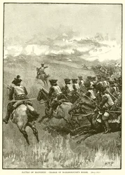 Batalla de Blenheim: carga de la caballería de Marlborough