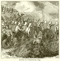 Batalla de Ferozeshah, 1845