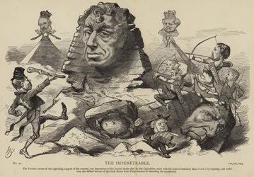 Benjamin Disraeli como el Impenetrable