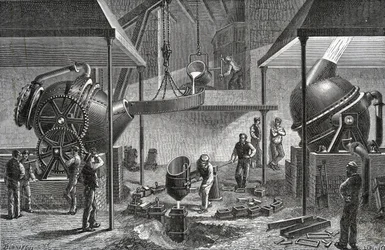 Proceso Bessemer, Acería de Sheffield