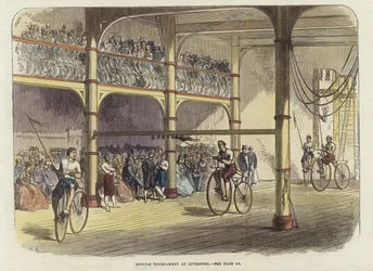 Torneo de bicicletas en Liverpool