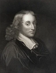 Blaise Pascal (1623-62) de Gallery of Portraits, publicado en 1833