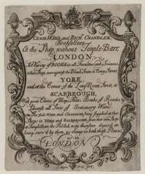 Libreros, Caesar Ward y Richard Chandler, tarjeta comercial
