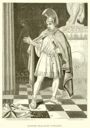 Bottom interpretando a Píramo