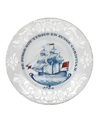 Plato Delft de Bristol, probablemente Richard Frank de Redcliffe