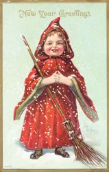 Tarjeta de Año Nuevo británica