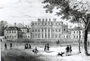 Casa de Buckingham en 1775, de 