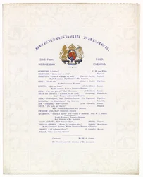 Concierto en el Palacio de Buckingham, 23 de junio de 1869