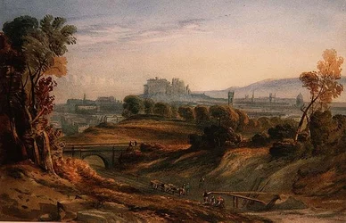 Construcción del Ferrocarril en Edimburgo
