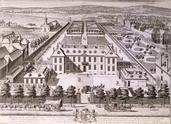 Casa Burlington en Piccadilly, siglo XVIII