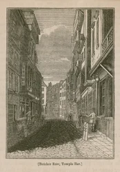 Butcher Row en Temple Bar en el Strand