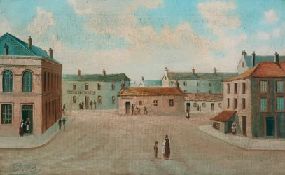 Mercado de mantequilla y taberna del mercado