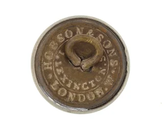 Botón, Bangalore Rifle Volunteers, 1880-1920