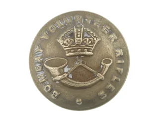 Botón, Bombay Volunteer Rifles, 1901-1947