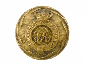 Botón, Madras Staff Corps, 1861-1876