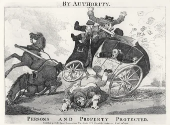 Por autoridad. Personas y propiedades protegidas, pub. por S.W. Fores, 1785
