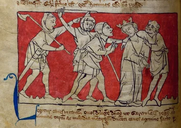 CCA-LitMs/D/10 fol. 5v Captura, del Bestiario