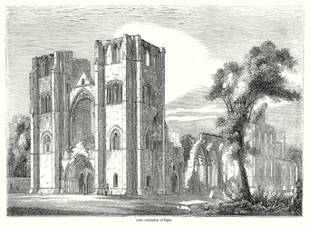 Catedral de Elgin (grabado)
